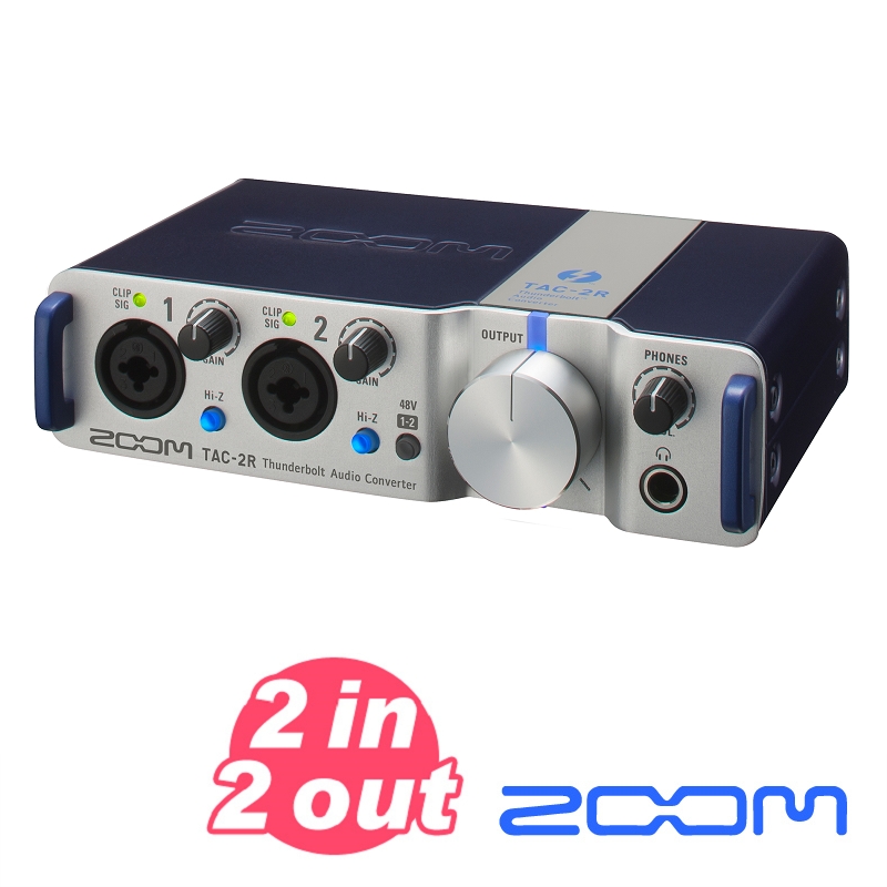 ZOOM TAC-2R Thunderbolt 錄音介面