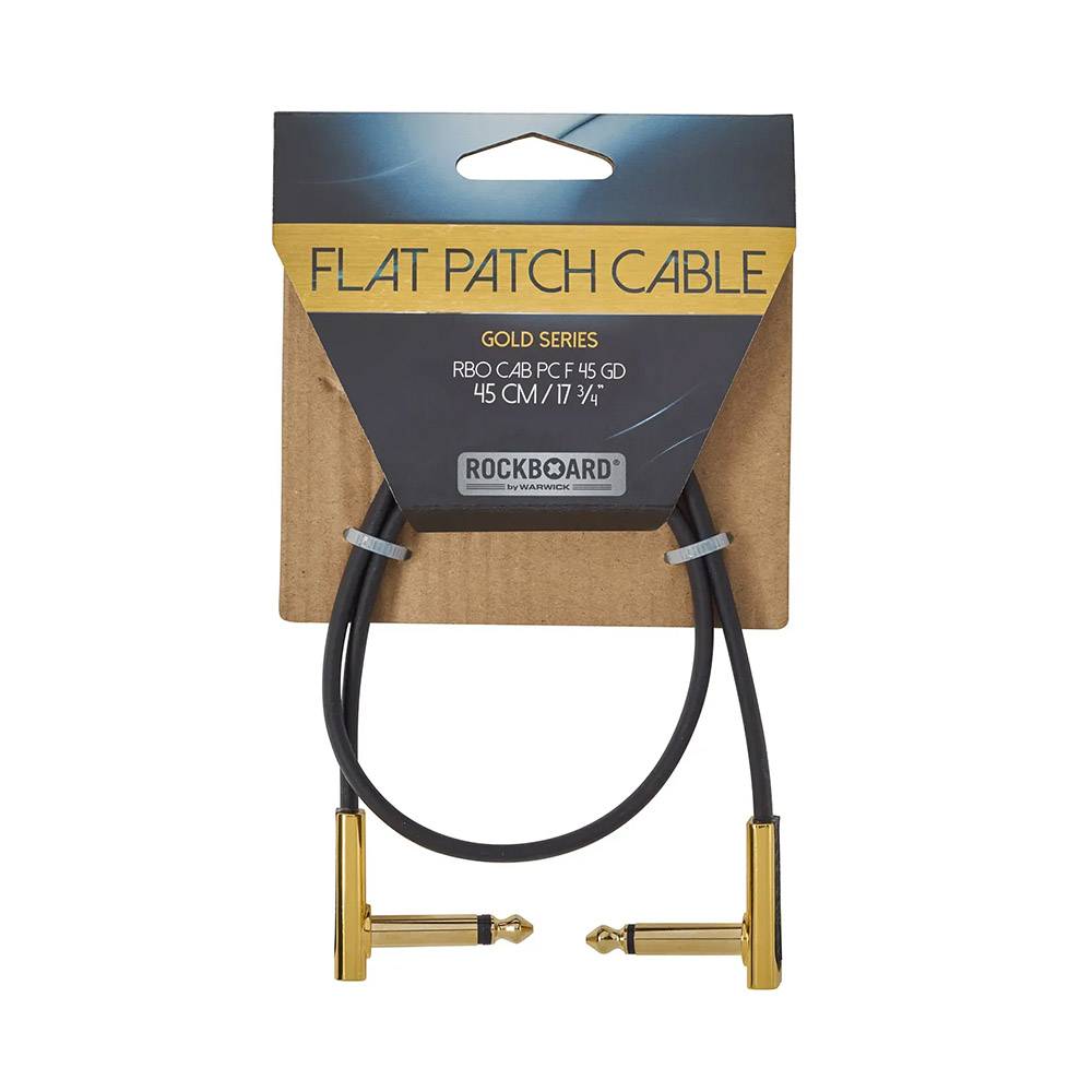 RockBoard Gold Series Flat Patch Cable 45cm 導線
