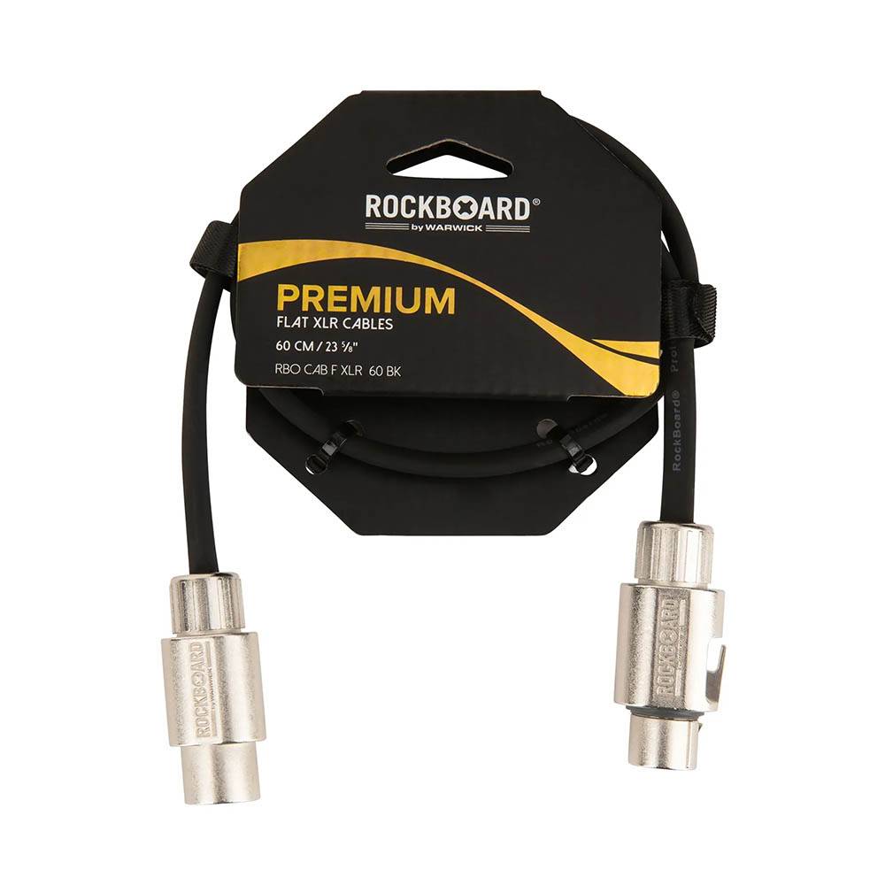 RockBoard Flat XLR Cable 60cm 麥克風線