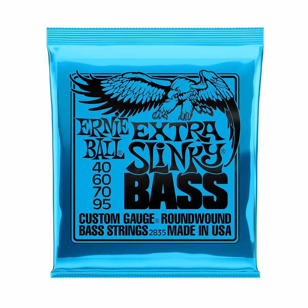 Ernie Ball Extra Slinky 2835 鎳纏繞 電貝斯套弦 40-95