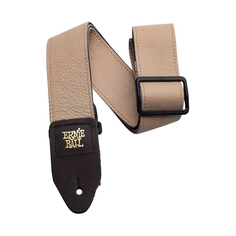 Ernie Ball Tri-Glide 2in Italian Leather Strap - Tan 4136 背帶