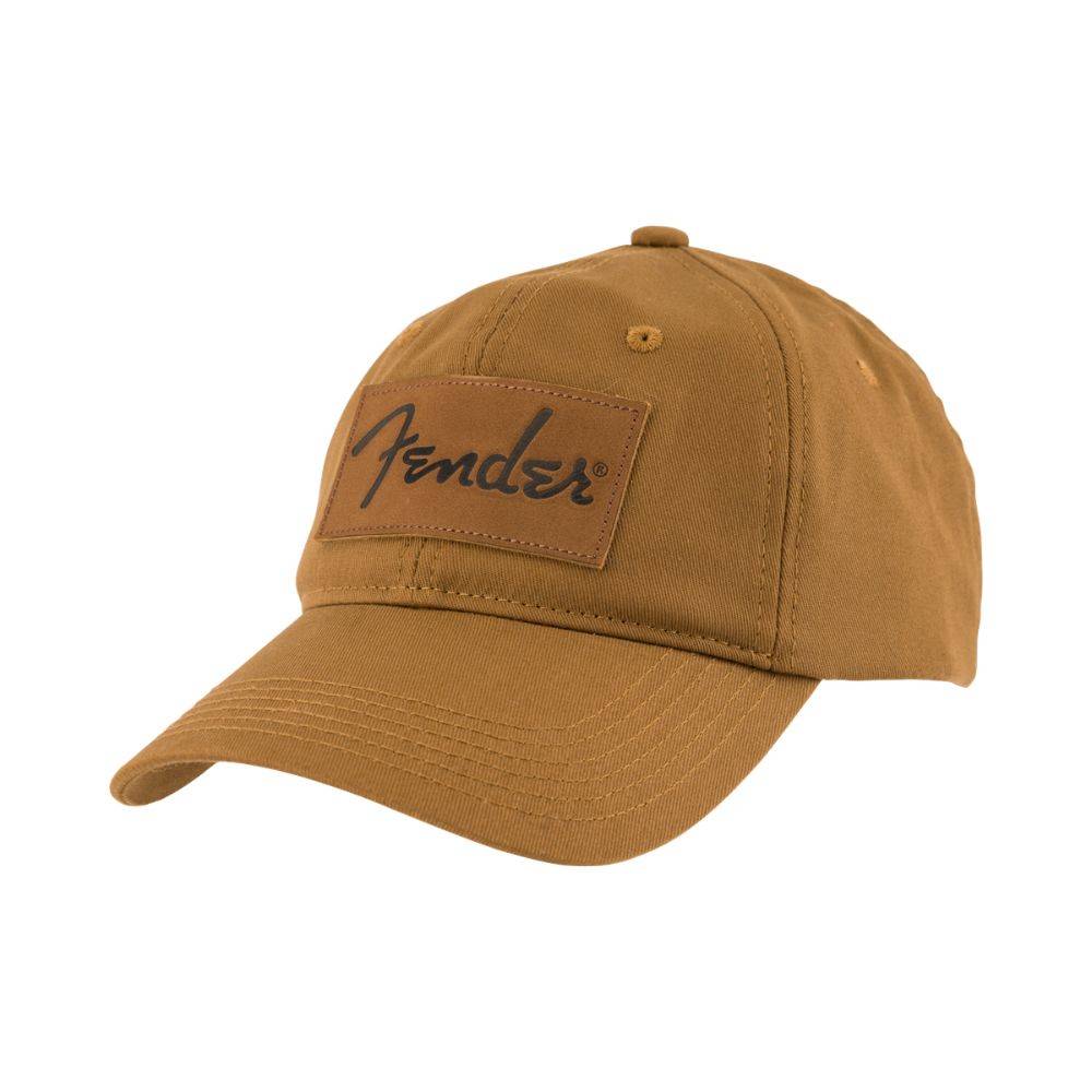 Fender Vintage Leather Badge Hat 棒球帽