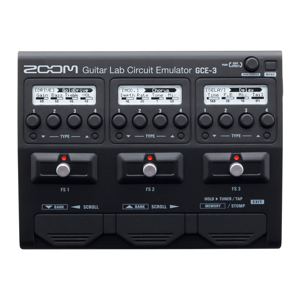 ZOOM GCE-3 GUITAR CIRCULT SIMULATOR 錄音介面