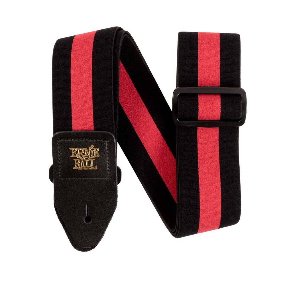 Ernie Ball Comfort Stretch Strap - Racer Red 5329 背帶