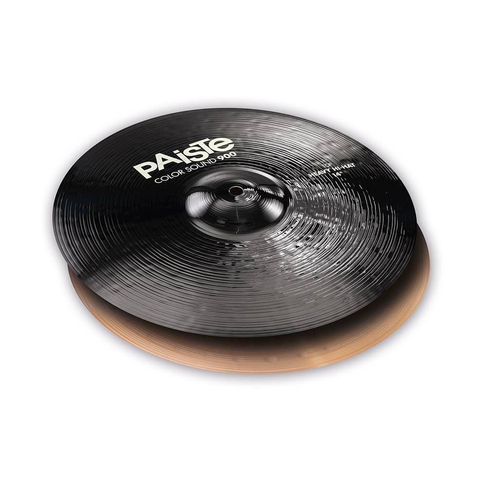 PAiSTe Color Sound 900 Black Heavy Hi-Hat 銅鈸 (14