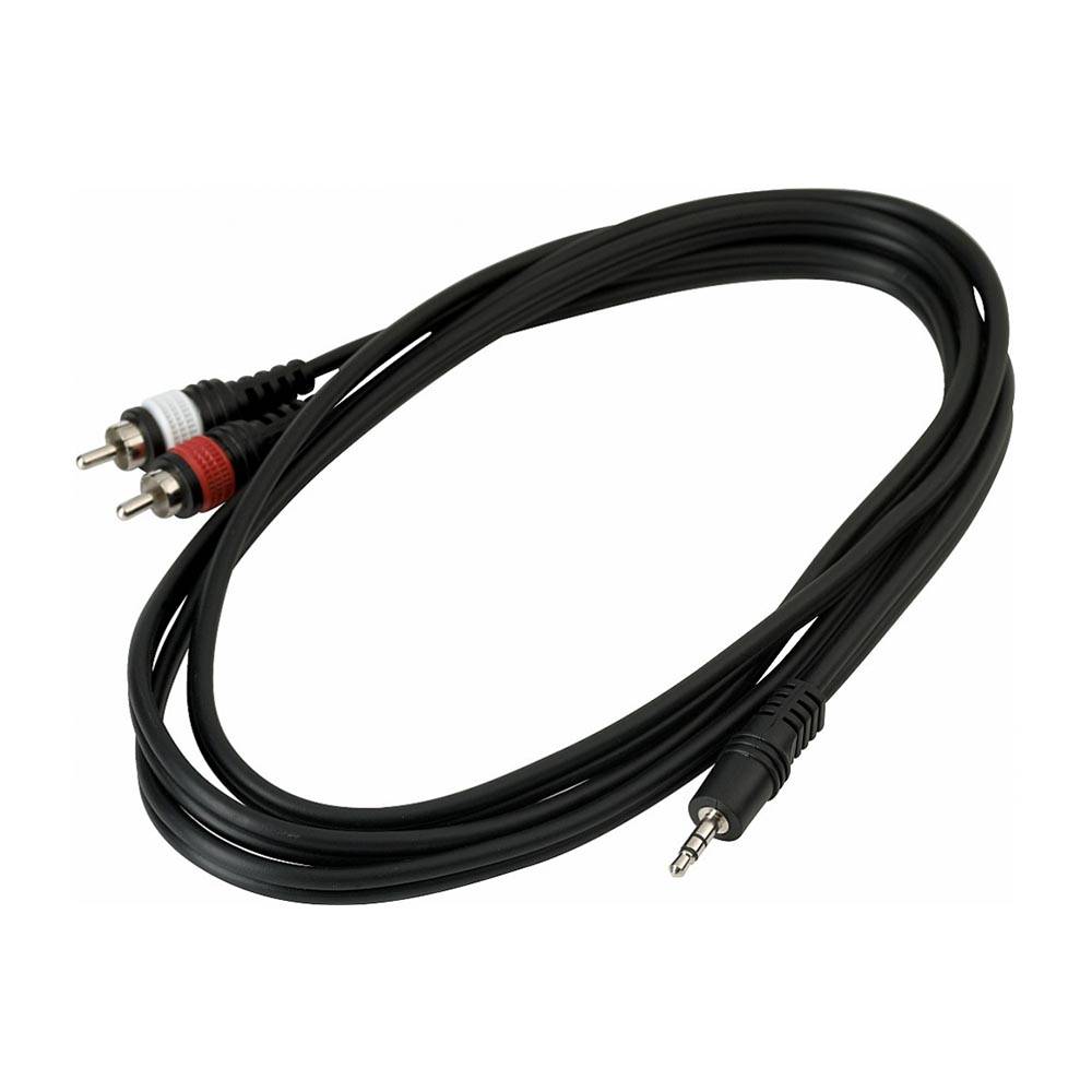 RockCable Patch Cable RCAx2 to TRS Jack 1.8m 音訊連接線 RockCable Patch Cable RCAx2 to TRS Jack 1.8m 音訊連接線
