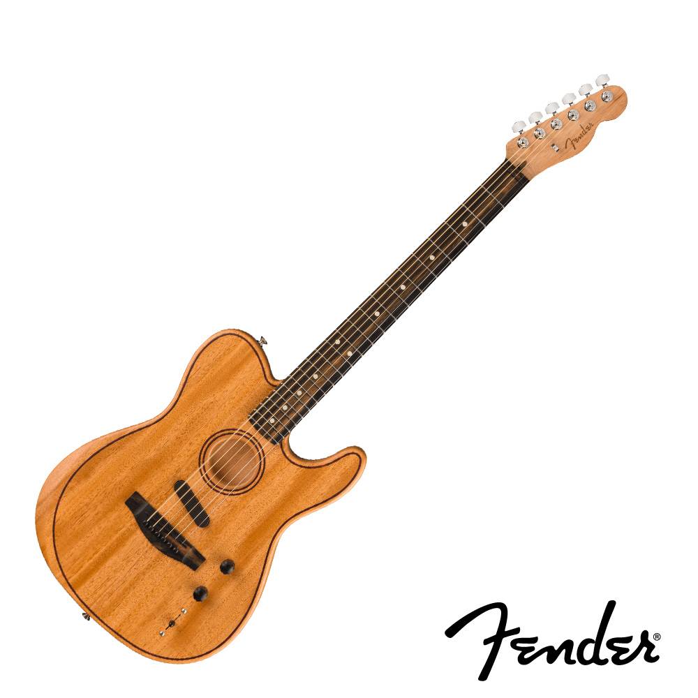 Fender Acoustasonic Telecaster All-Mahogany 電木吉他