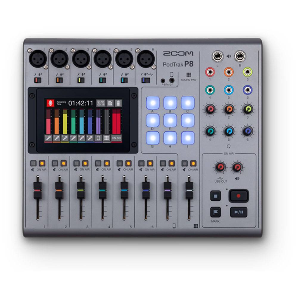 ZOOM P8 Podtrak 錄音座