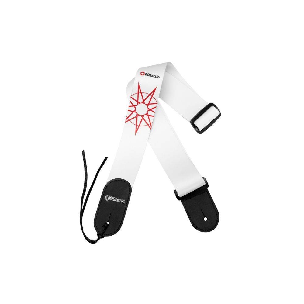 Dimarzio Jim Root #4 White Guitar Strap