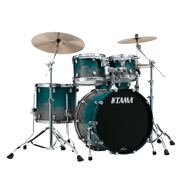 TAMA Starclassic Walnut/Birch Satin Sapphire Fade 鼓組 (3pcs、4pcs、5pcs)