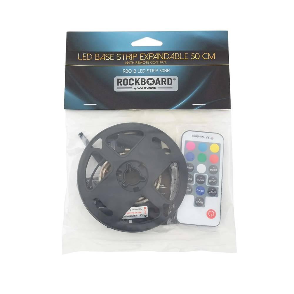RockBoard LED Base Strip 50cm 效果器盤專用LED氛圍可延伸主燈條附無線搖控器