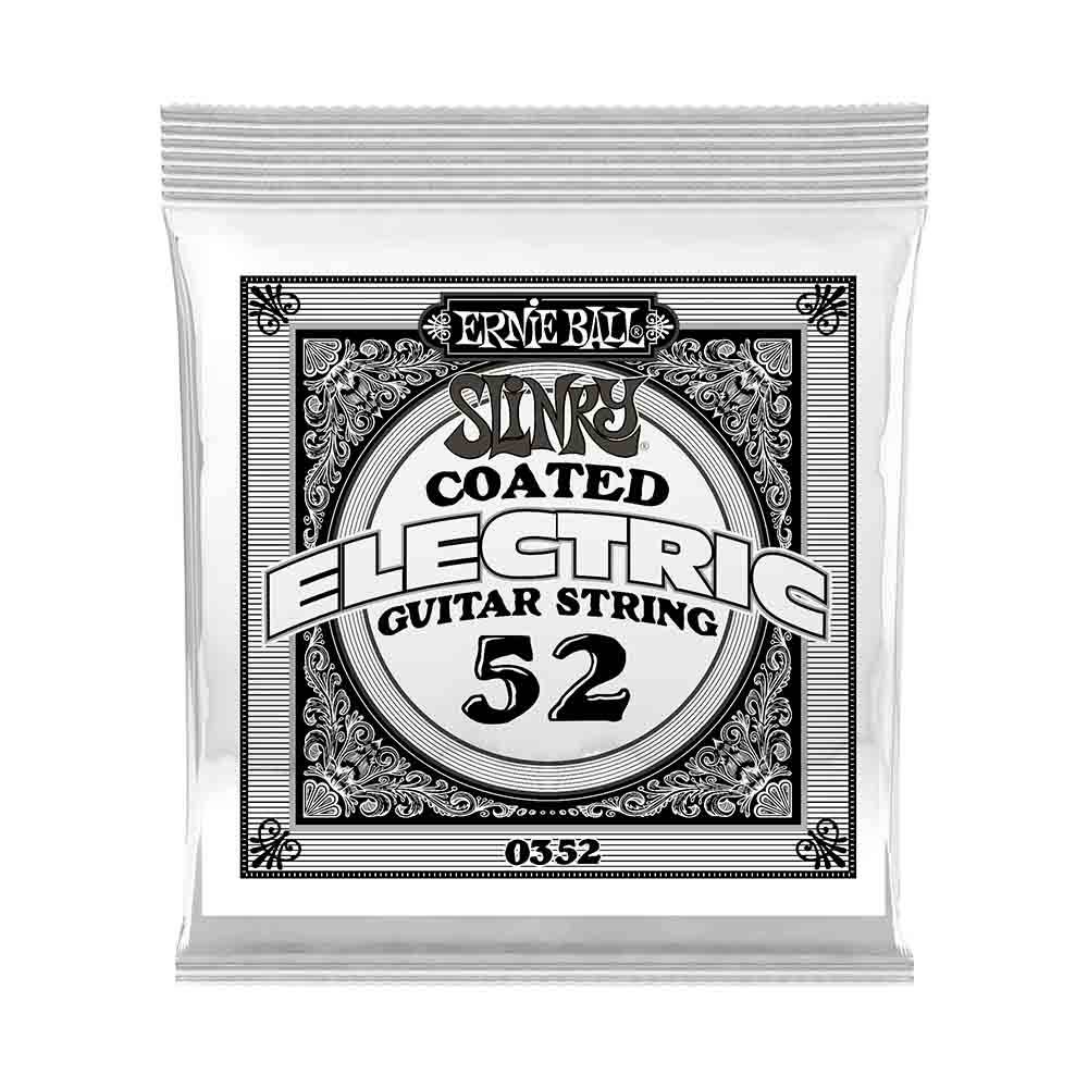 Ernie Ball Slinky Coated Nickel Wound 0352 超薄膜鍍鎳 電吉他零弦 (單入裝) 52