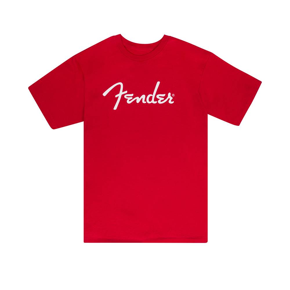 Fender Spaghetti Logo T-Shirt Dakota Red T恤