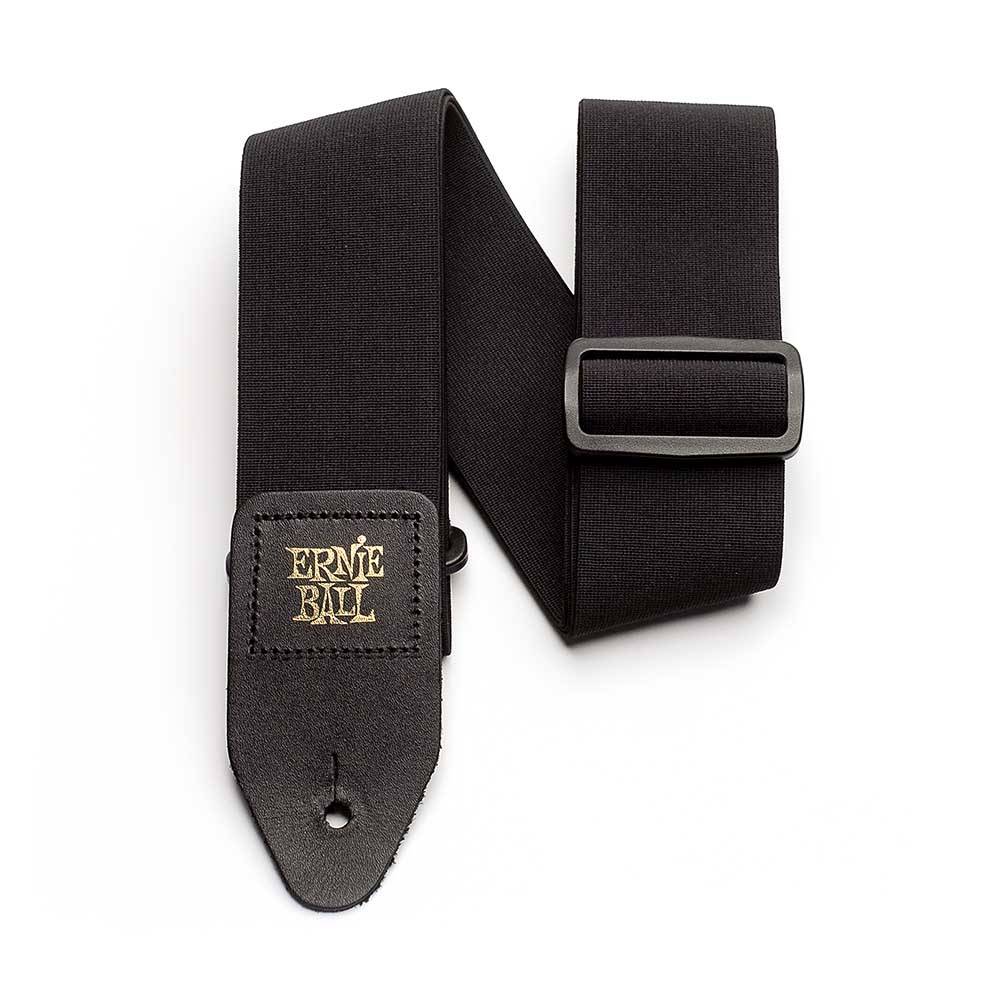Ernie Ball Comfort Stretch Strap - Black 4143 背帶