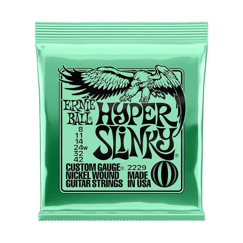 Ernie Ball Hyper Slinky 2229 鎳纏繞 電吉他套弦 08-42