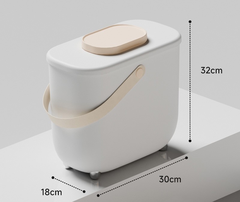 智能真空寵物儲糧桶(10L大容量) 智能真空寵物儲糧桶(10L大容量)