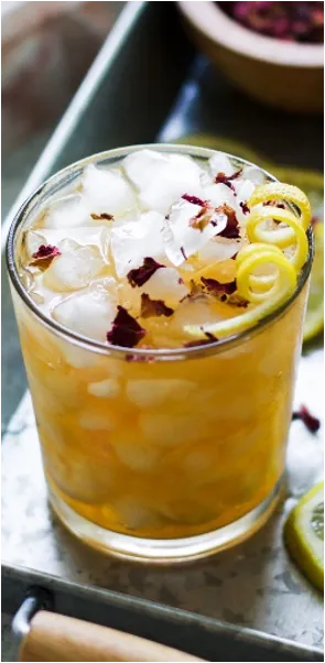 玫瑰檸檬冰茶 Iced Rose Lemon Tea