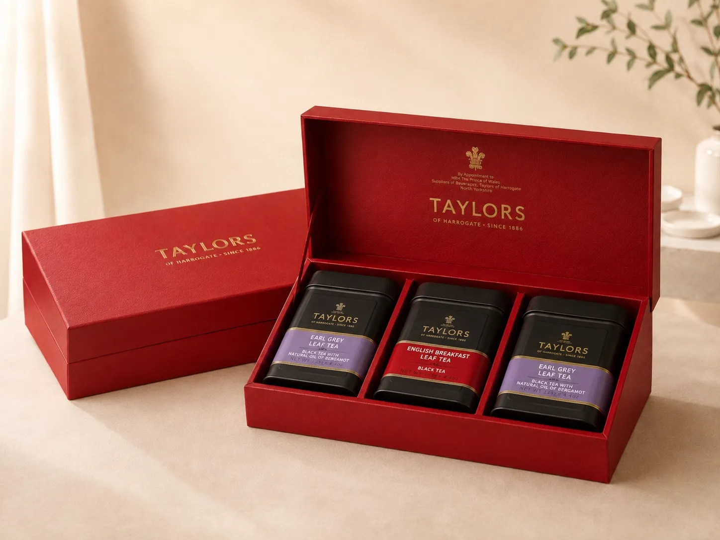 Taylors 綜合花果茶禮盒開盒