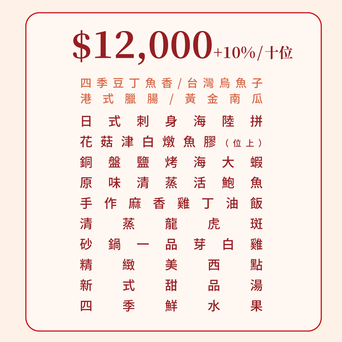 父親節餐點