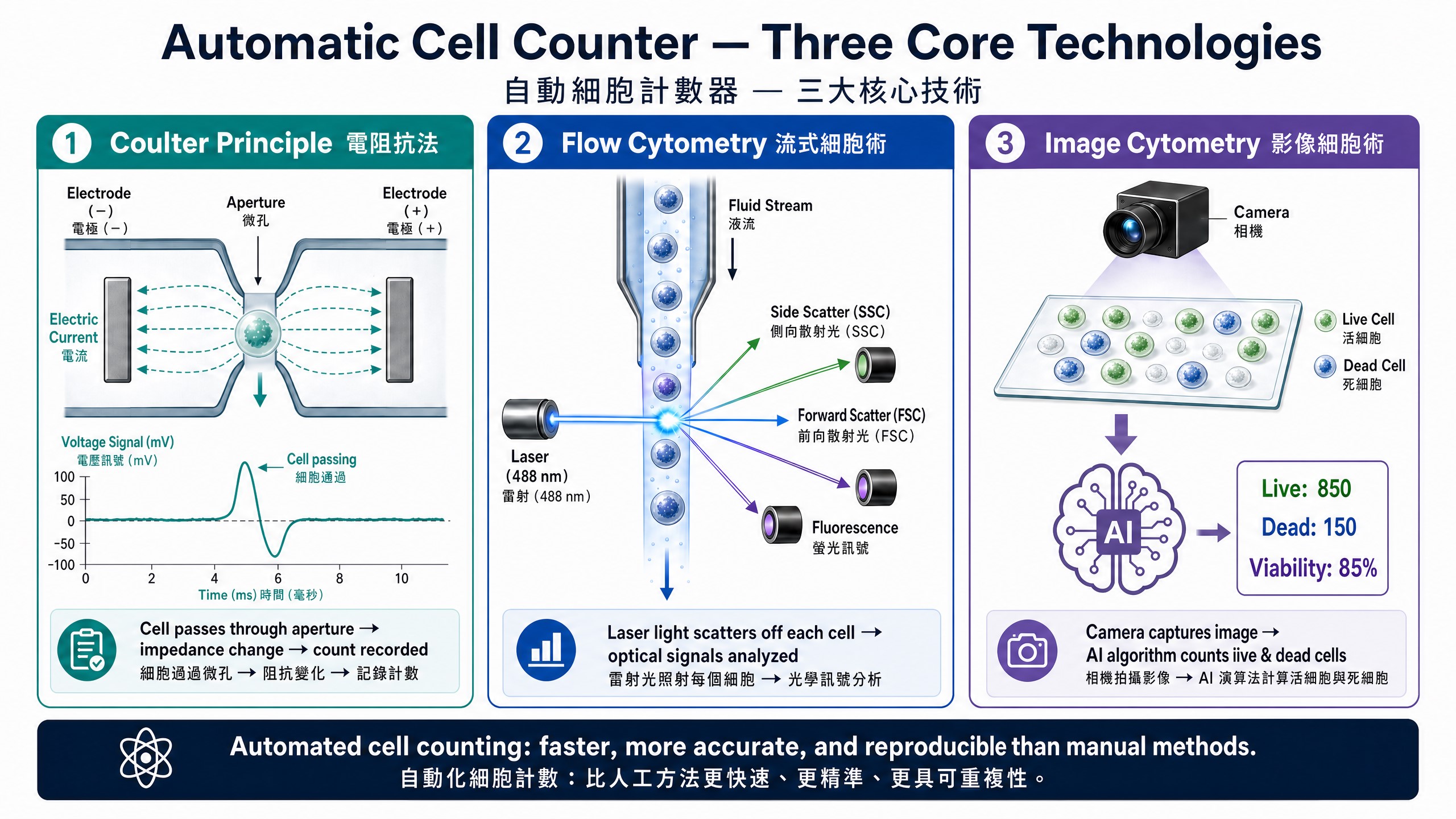 Automatic Cell Counter 自動細胞計數儀