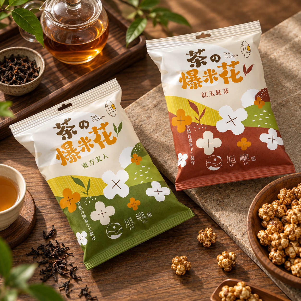 茶の爆米花