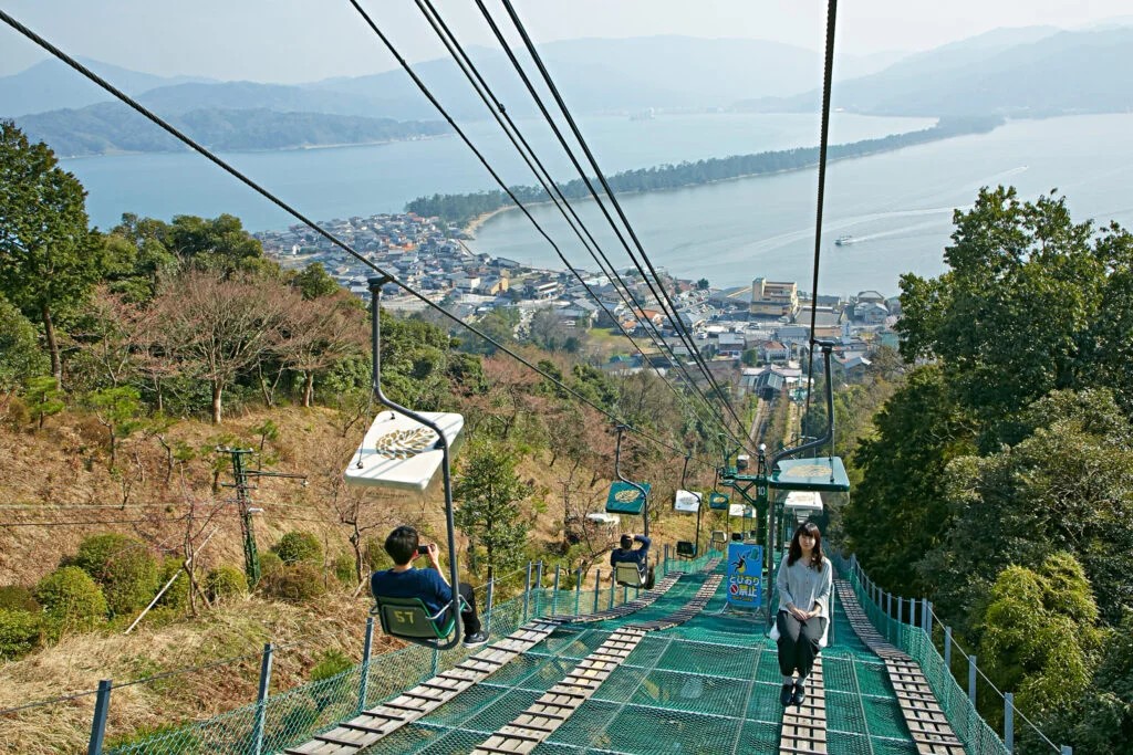 天橋立.傘松公園纜車