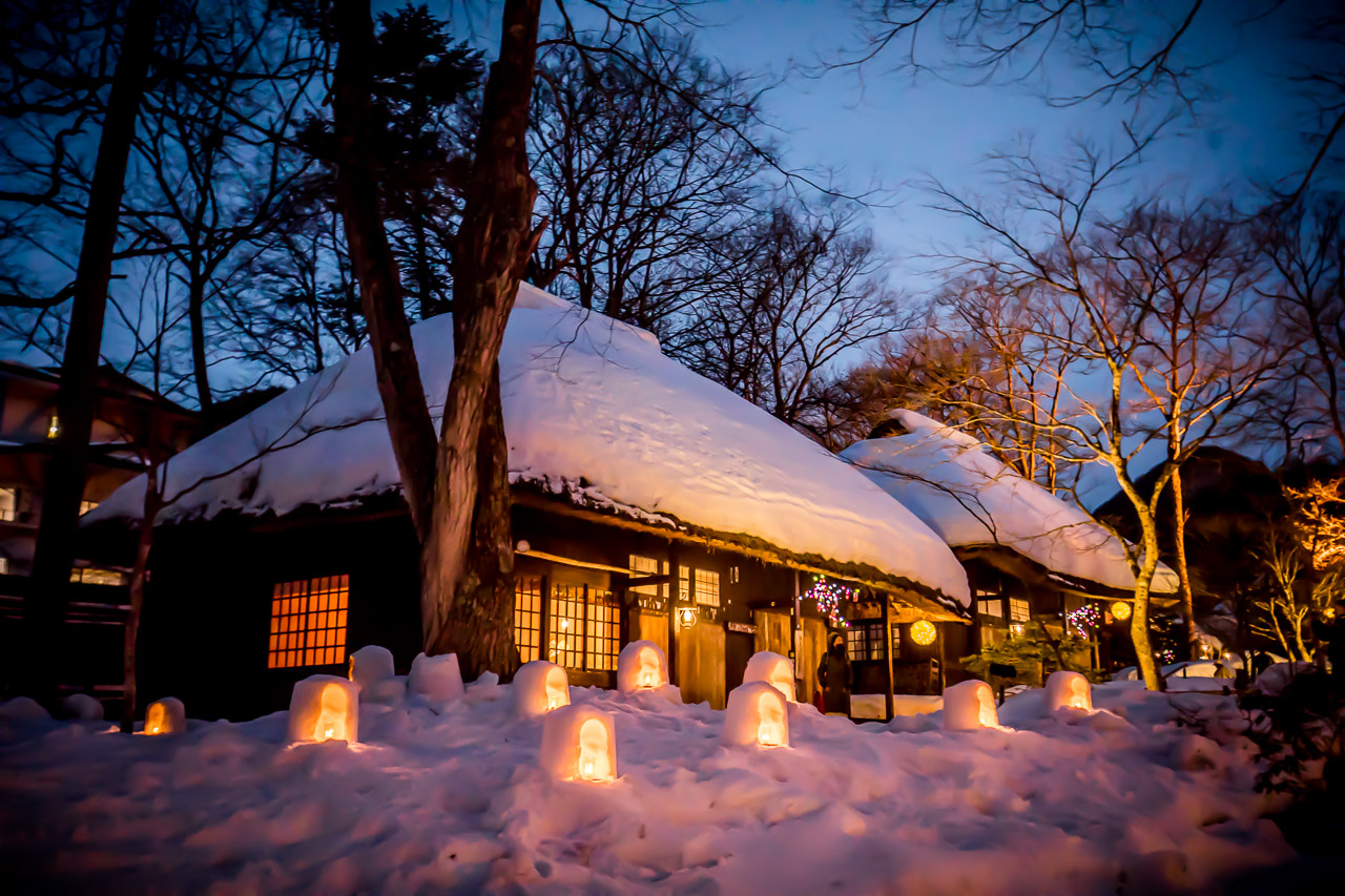 平家之里.湯西川溫泉雪洞祭