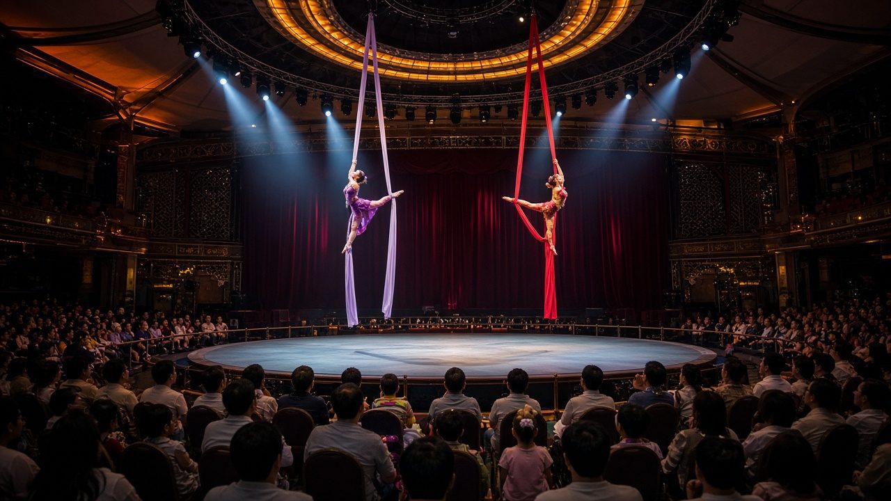 靈玲馬戲表演