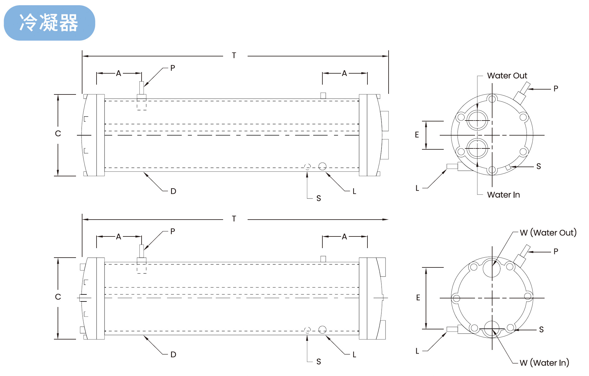 冰水器及冷凝器CONDENSER