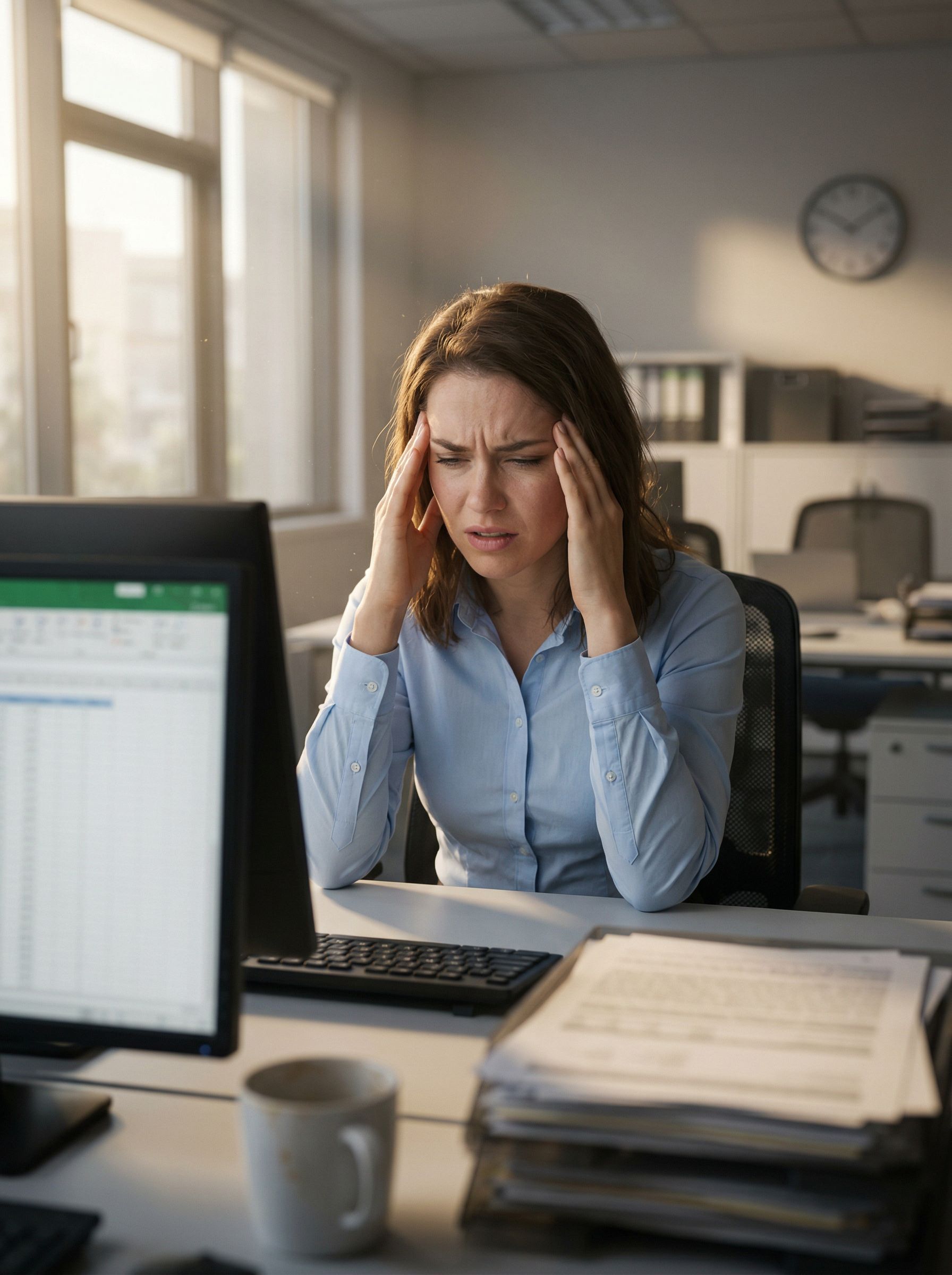 思緒死機、注意力渙散的情境