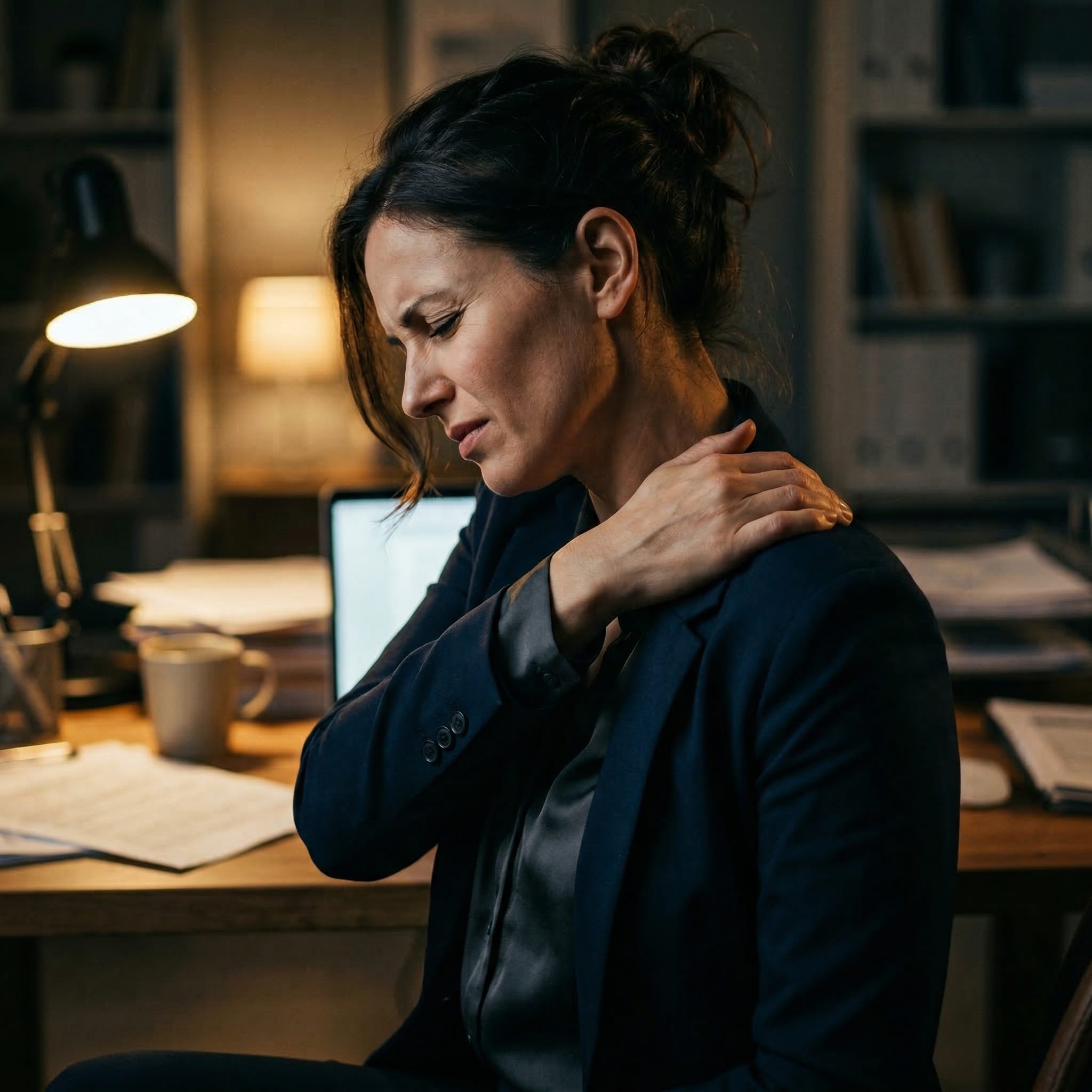長年慢性背痛與深層激痛點帶來的隱形折磨