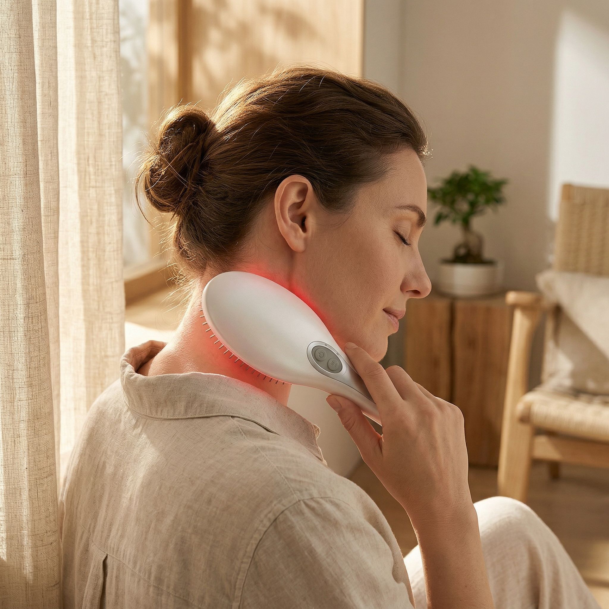 頭皮減壓與科技頸舒緩的美好狀態