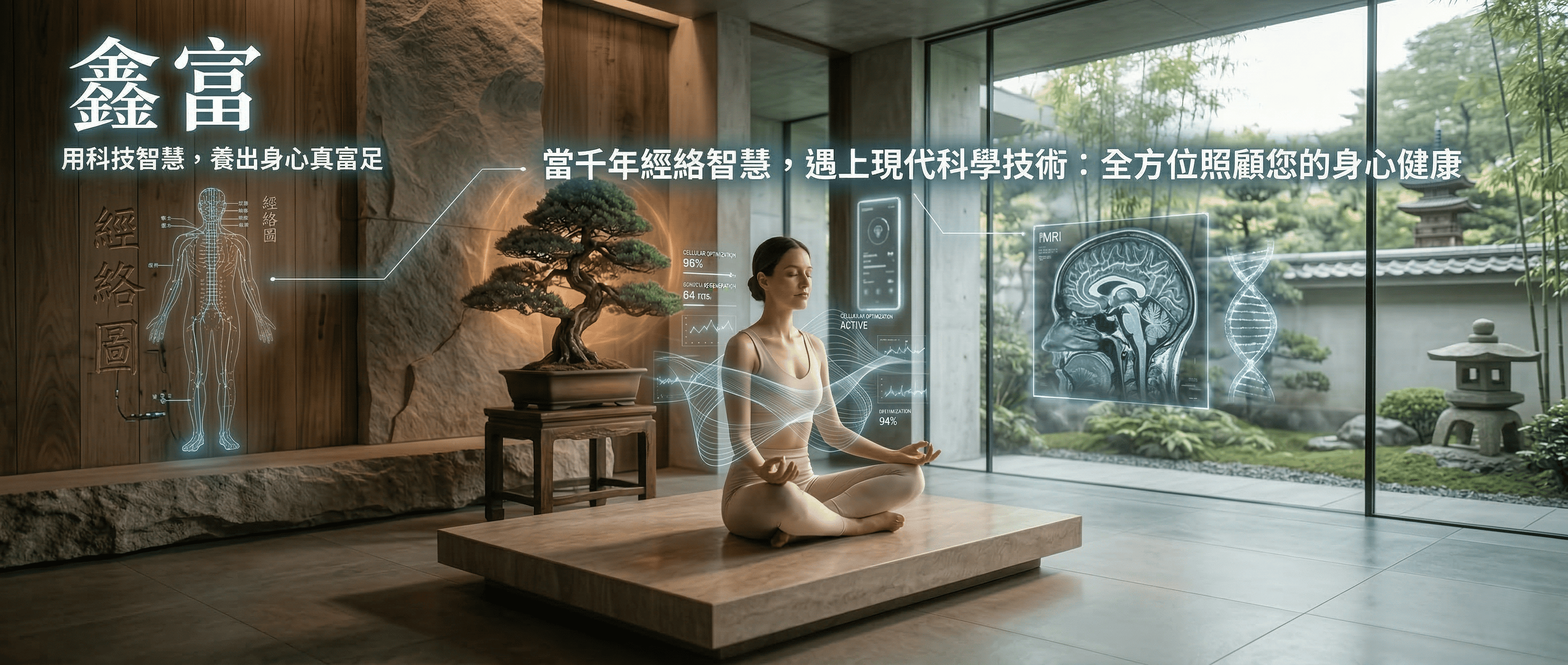當千年經絡智慧，遇上現代科學技術：全方位照顧您的身心健康