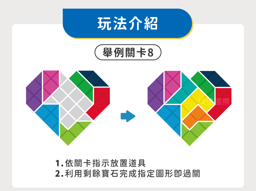 HolaLand 匯樂玩具魔法寶石親子桌遊使用說明3