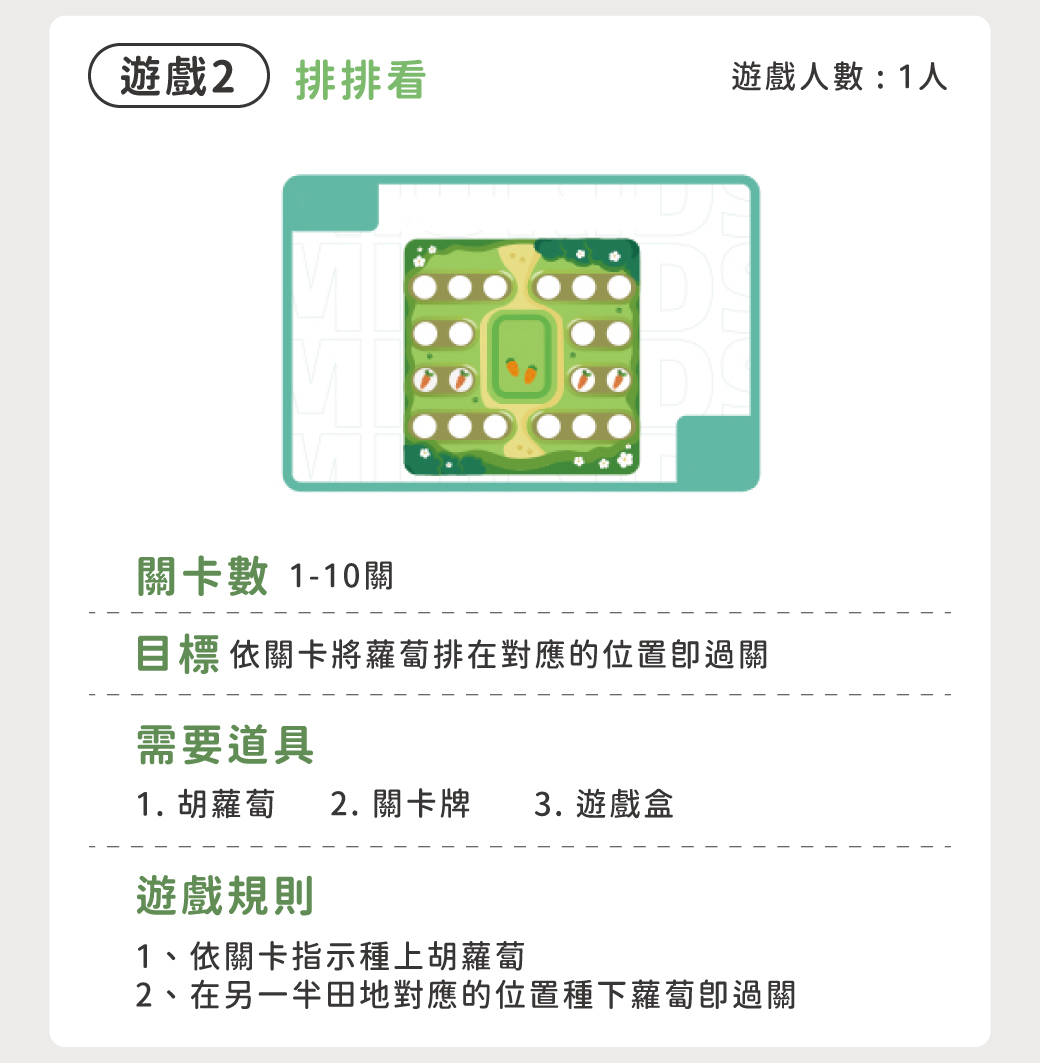 HolaLand 匯樂兔子拔蘿蔔親子桌遊使用說明4