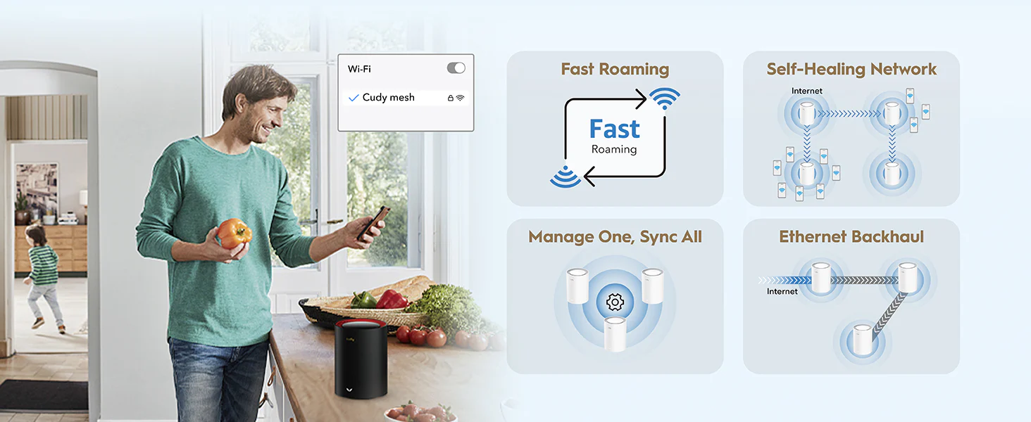 有線回程架構圖示