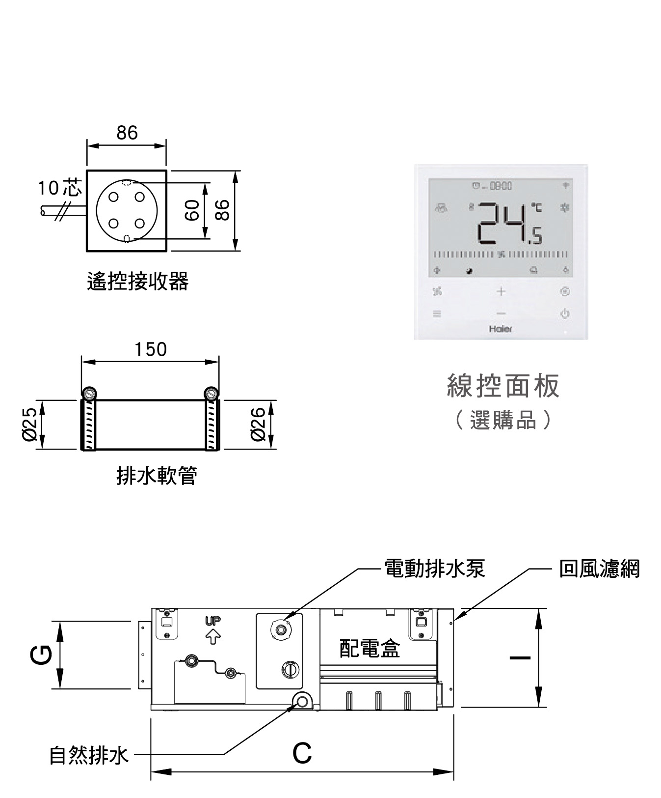 豪華型送風機