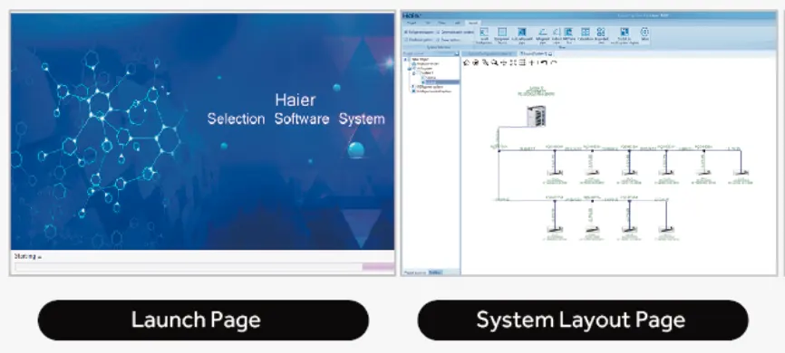 HACS Launch Page / System Layout Page